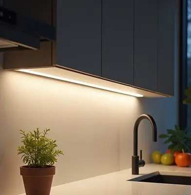 نور زیر کابینت