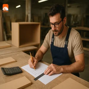 محاسبه ریزاندازه های کابینت
